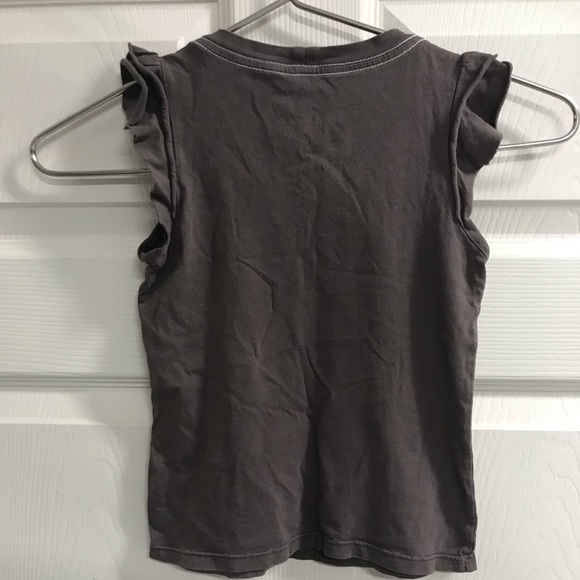 Sgt. Fletcher Girls Brown Sleeveless Top - Small - Picture 2 of 4